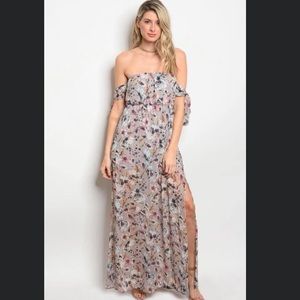 Strapless Maxi